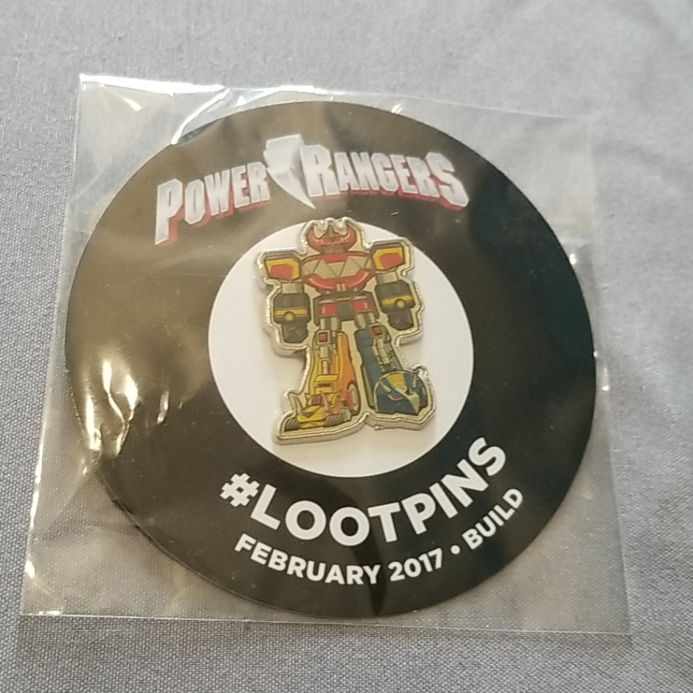 Power rangers pin